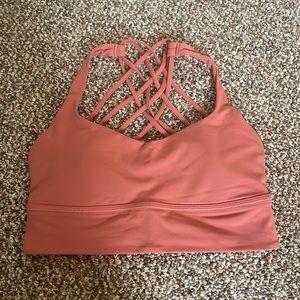 Lululemon free to be long line sports bra size 8